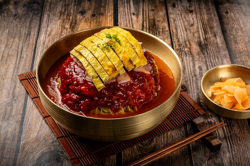육전 물비빔냉면